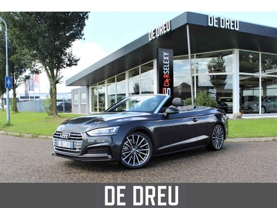 Audi A5 Cabriolet 2.0 TFSI S line edition | LEDER | AIRSCARF | GRIJZE KAP