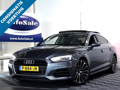 Audi A5 Sportback 40 TFSI 190pk Design PL. Plus B&O PANO HUD LEDER STOELVW KEYLS '19