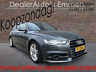 AUDI A6 Avant 2.0 TDI 191pk S-LINE ECC NAVI LEDER SPORTSTOELEN