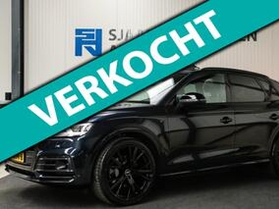 Audi Q5 2.0 TFSI Quattro Pro Line S S-Line 252pk Automaat! 1e|NL|DLR|Luchtvering|Kuipstoelen|Panoramadak|Virtual Cockpit|B&O|Black