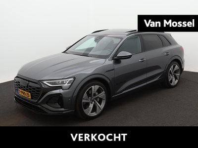 AUDI Q8 ETRON 50 quattro S Edition 95 kWh | Automaat | S-line interieur | S-line exterieur | Automaat | Navigatie | Memory | Camera | Panoramadak | Getint glas | Lichtmetalen velgen |