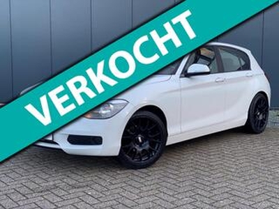 BMW 1-SERIE 116i 136PK | Airco | Stoelverwarming | Pdc | BBS