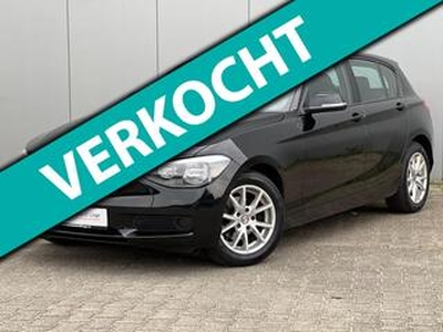 BMW 1-SERIE 116i High ex.| Navi | Cruise | Airco | Bluetooth