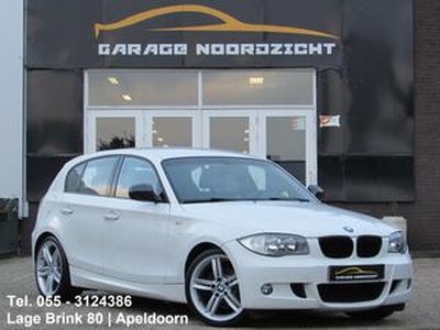 BMW 1-SERIE 116i M-pakket ECC/AIRCO|HALF LEDER|PDC|18 INCH|DEALER ONDERHOUDEN Maandag tot Vrijdag van 09.00 tot 20.00 uur en Zaterdag van 09.00 tot 18.00 uur .