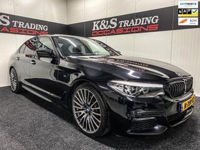 BMW 5-SERIE 520d High Executive M Sport Camera Schuifdak 19inch Leder Sfeerverlichting