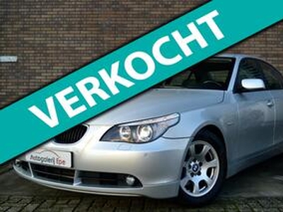 BMW 5-SERIE 525i Executive Automaat Youngtimer Dealer Onderhouden Xenon