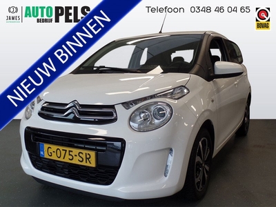 Citroën C1 1.0 VTi Shine Navigatie, Cruise controle, Lm velgen, Led verlichting, Achteruitrijcamera, Ex eerste eigenaar!! Bovag afleverpakket 695,-