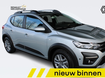 DACIA SANDERO Stepway 1.0 TCe 100 Bi-Fuel Comfort APPLE CARPLAY & ANDROID AUTO / PARKEERSENSOREN / PARKEERCAMERA / AIRCO / CRUISE CONTROL / DEALER ONDERHOUDEN!