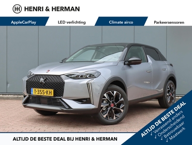 DS DS3 130pk P.T. Performance Line+ (Direct rijden/NAV./Camera/Climate/AppleCarPlay/Halfleer)