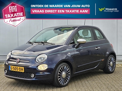 FIAT 500 Riva I Navigatie | Glasdak | Lederen bekleding | Uniek