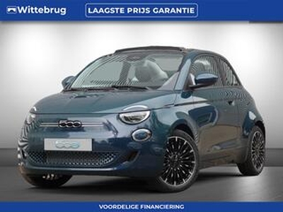 Fiat E-500 C Icon 42 kWh ! ? 8.622,- VOORDEEL! | PACK WINTER & PACK COMFORT & NAVIGATIE !