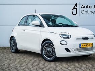 Fiat 500 Passion 42 kWh automaat, 118Pk, grote accu, 321 km actieradius, erg luxe, lage bijtelling 12%