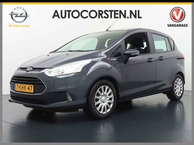 Ford B-MAX T 101 pk Airco Trekhaak PDC Breedstralers MultiMedia-VB ESP ABS Elektr.Spiegels(+Verwarmd) +Ramen-A+Voor 1.0 EcoBoost Style