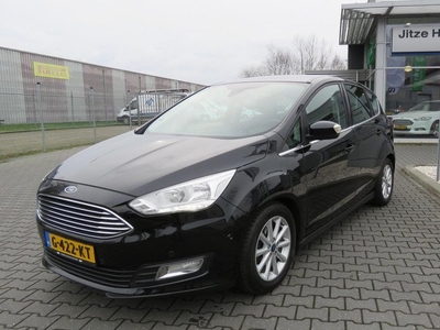 Ford C-Max 1.0 Titanium 125 pk, Navigatie, Camera, Winter Pack,PANTHER BLACK METAALIC,118856KM.