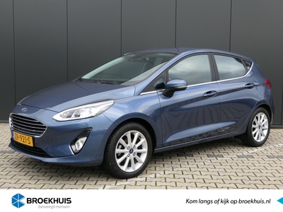 FORD FIESTA 1.0 EcoBoost Titanium | CarPlay | Climate Control | Android Auto | Cruise Control | Verkeersbord Herkenning