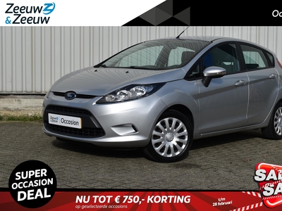 FORD FIESTA 1.25 Champion |5-drs|Nette auto | Airco. | Goed onderhouden| Bluetooth|