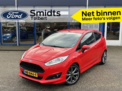 FORD FIESTA 125PK EcoBoost ST Line | Grote achterspoiler | Climate | Cruise | Navi | Parkeersensoren