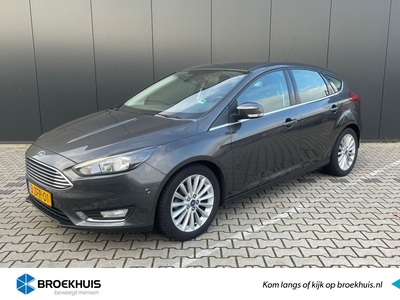 FORD FOCUS 1.0 125pk Titanium Edition | Distributieriem is reeds vervangen! | Navigatie | LED | Climate Control | Cruise Control | Verwarmde Voorruit | 17 Inch Velgen