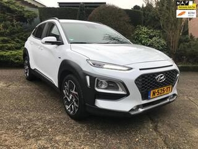 Hyundai Kona 1.6 GDI HEV Fashion Design, LED, 18'', Navi, Cam., Nieuwstaat!