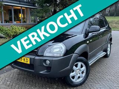 Hyundai TUCSON 2.7i V6 4WD AUTOMAAT/NAP/LEER/STOELVERWARMING/