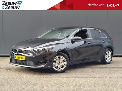 KIA CEE D 1.0i Turbo DynamicPlusLine Navi | Bluetooth | Climate & (adaptieve) cruise control | Stoel & stuurverwarming | Privacy glass | LED verlichting | Fabrieksgarantie t/m 14-09-2029 | NAP