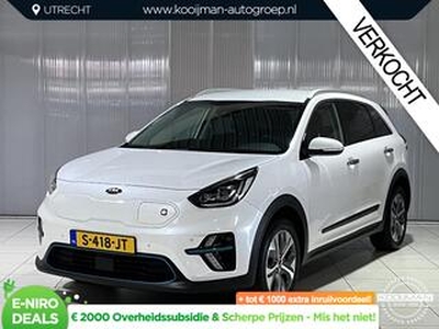 KIA e-Niro ExecutiveLine 64 kWh FABRIEKSGARANTIE T/M 09-2027 of 150.000km