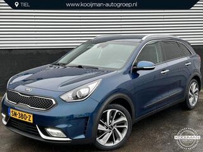 KIA Niro 1.6 GDi Hybrid ExecutiveLine | Meest luxe uitvoering | Full map navigatie | Achteruitrijcamera | Climate control | Stoel en stuurwielverwarming | Stoel ventilatie voor | Draadloos laadstation |