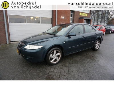 Mazda 6 1.8i EXCLUSIVE ORIGINEEL NEDERLANDS ECC AIRCO CRUISECONTROL NAVIGATIE LMV 4X ELECTR.RAMEN-SPIEGELS