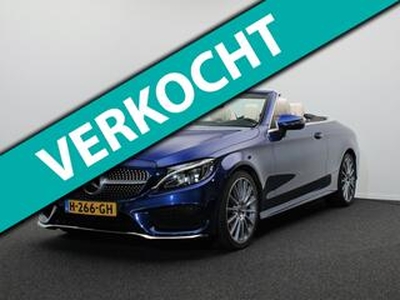 Mercedes-Benz C-KLASSE Cabriolet 300 AMG Burmester Leder Navigatie Camera