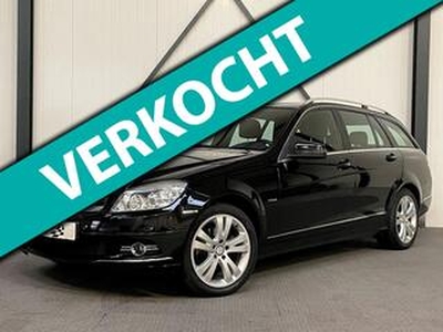 Mercedes-Benz C-KLASSE Estate 180 K BlueEFFICIENCY Avantgarde l Cognac Lederen interieur l Cruise control