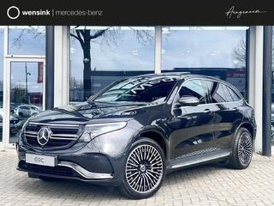 Mercedes-Benz EQC 400 4MATIC AMG-Line | Rij-assistentie | Panoramadak | Trekhaak | Memory | Treeplanken | 360 Camera | Keyless-entry | 21