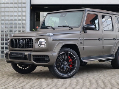 Mercedes-Benz G-Klasse 63 AMG | G Manufaktur Donkerolijf Magno | Massagestoelen, Rij-assistentie pakket, Standkachel, Burmester, Trekhaak, Zitklima, Driver's Package