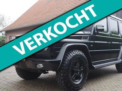 Mercedes-Benz G-KLASSE G500 V8 Black Edition