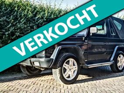 Mercedes-Benz G-KLASSE GD300 Turbodiesel Convertible Powertop