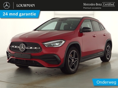 Mercedes-Benz GLA 250 e AMG Plug-In Hybride Lichtmetalen 5 spaaks velgen | MBUX navigatie | wide screen MBUX | Parking support | inclusief 24 maanden MB Certified garantie voor europa