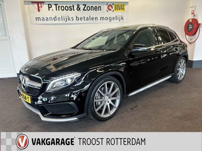 Mercedes-Benz GLA 45 AMG 4Matic Panoramadak | Adaptief onderstel | Alarm klasse 5 | Alcantara/Lederen bekleding | Achteruitrijcamera | Navigatie |