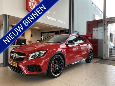 Mercedes-Benz GLA 45 AMG Pakket,4Matic Premium,4x4,381 Pk,Automaat,Navigatie,Achteruitrijcamera,Stoelen Elektrischbedienbaar,Leder&Stoelverwarming