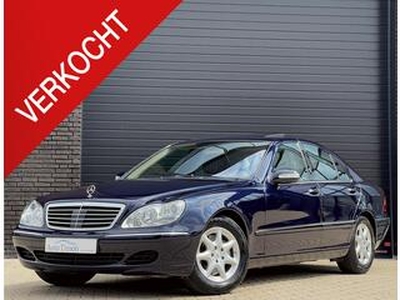 Mercedes-Benz S-KLASSE W220 S 430 Aut.-7 | VERKOCHT! |