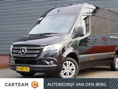 Mercedes-Benz Sprinter 319 3.0 CDI V6 L2H2 AUT. LED, 2X SCHUIFDEUR, CAMERA, NAVI, CRUISE, CLIMA, NL AUTO, NAP DUBBELE CABINE LEVERBAAR