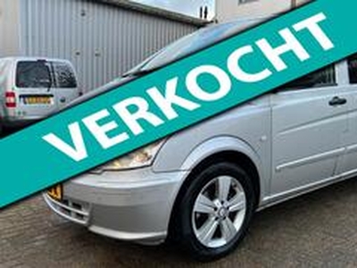 Mercedes-Benz VIANO 116 CDI 343 lux bus automaat dub- cabine 6-persoons airconditioning cruise cont. lm-velgen elk-pakket pdc