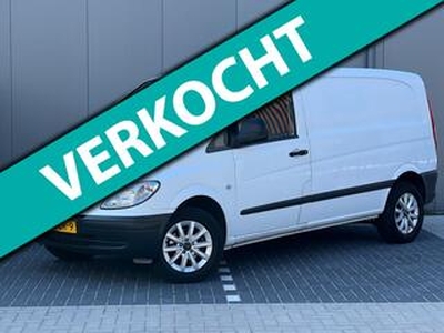 Mercedes-Benz VITO 109 CDI 320 Lang HD Amigo | Marge | Onderhoud historie | 2 sleutels | 3 zits | Trekhaak |