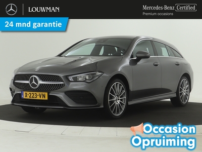 MERCEDES CLA-KLASSE 250 e Shooting Brake AMG | Sfeerverlichting | Stoelverwarming | LED | DAB | Parkeerpakket met camera | Inclusief 24 maanden Mercedes-Benz Certified garantie voor Europa.