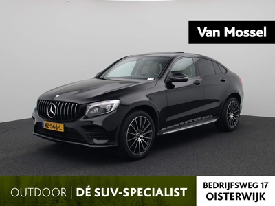 MERCEDES GLC-KLASSE Coupé 250 4MATIC Ambition | AMG STYLING | SCHUIF-PANORAMADAK | LEDER | ACHTERUITRIJCAMERA | LED KOPLAMPEN | ELEKTRISCHE ACHTERKLEP | STOELVERWARMING | CRUISE CONTROL | TREKHAAK |