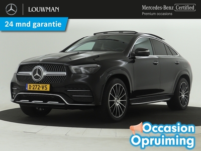 MERCEDES GLE-KLASSE Coupé 350 e AMG Plug-In Hybride Limited | Panoramadak | 360° camera | Trekhaak | Burmester | Elektrische stoelen | Inclusief 24 maanden MB Certified garantie voor Europa.