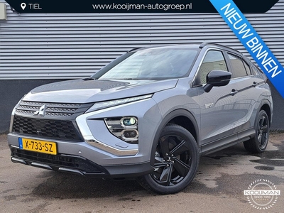 Mitsubishi Eclipse Cross 2.4 PHEV Black Edition Nieuw Staat! Stuurwiel & Stoelverwarming, Achterbank verwarmd, Navigatie, 360