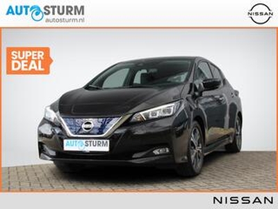 Nissan LEAF Tekna 40 kWh *?2.000 SUBSIDIE MOGELIJK!* | Navigatie | 360? Camera | Apple Carplay/Android Auto | BOSE Audio | 1/2 Leder | Adapt. Cruise Control | Dodehoek Detectie | Rijklaarprijs!