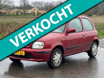 Nissan Micra 1.0 GX NAP/RIJDT SCHAKELT PERFECT/AIRCO/ELEKTRISCHE RAMEN