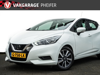 NISSAN MICRA 1.0 IG-T 100pk Acenta Navigatie/ Airco/ Carplay/ Usb/ Cruise control/ Lmv/ Camera/ Led dagrij/ Dab