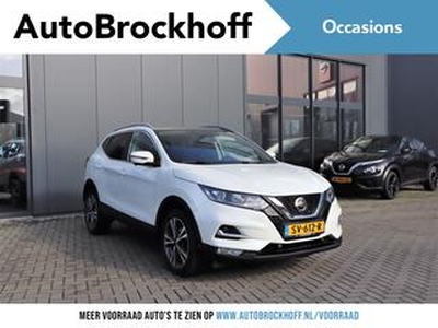 Nissan QASHQAI 1.2 N-Connecta | Navi | Climate | 360 AVM | Panoramadak | Keyless Entry | 18inch L.M. Velgen | Bluetooth | PASEN