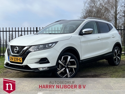 NISSAN QASHQAI 1.3 DIG-T Tekna 160 PK Navi / Panoramadak / adpt Cruise / Lm velg /